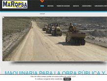 Tablet Screenshot of maropsa.es